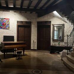 Entrance hall at the gîte