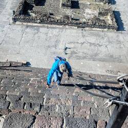 Bisserl steil der Aufstieg