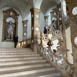 Der Aufgang wird Engelstreppe genannt