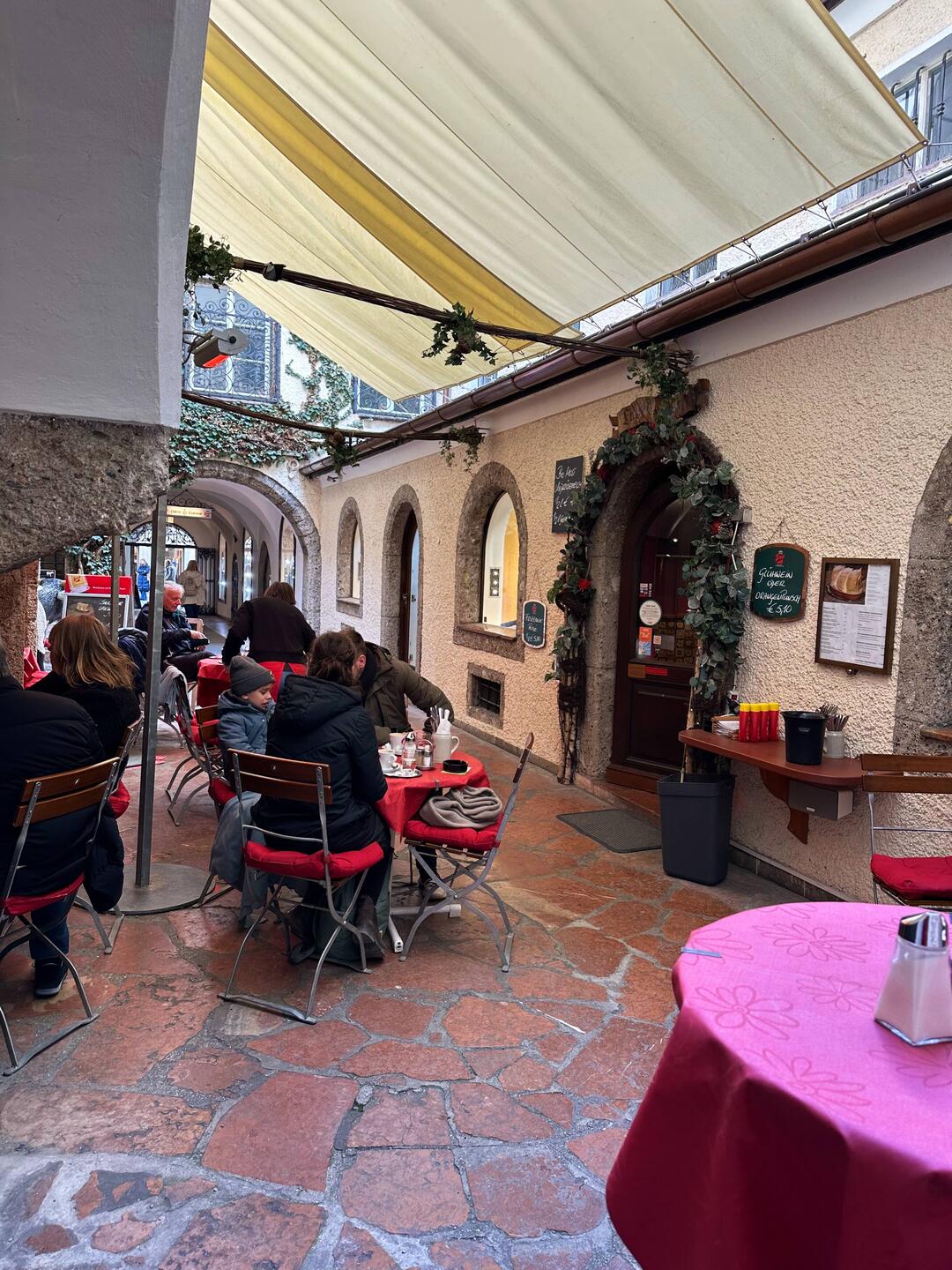 Hier gab's eine kurze Pause