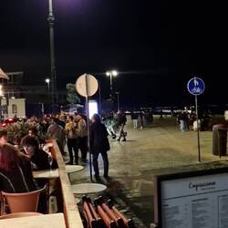 zrügg am Tejo, hie hani mi erscht Obe z Portugal verbrocht