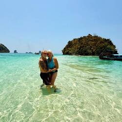 Une eau incroyable, un petit paradis 😍