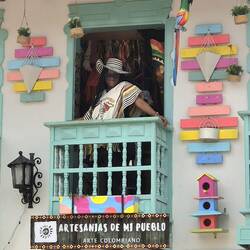 Und ,Julia' von Guatapé auf dem Balkon ?