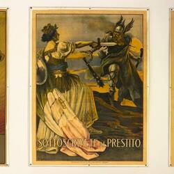 WWI propaganda posters for Italian war loans.