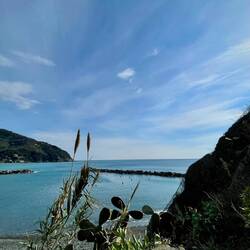 Spaziergang zur Nachbarbucht