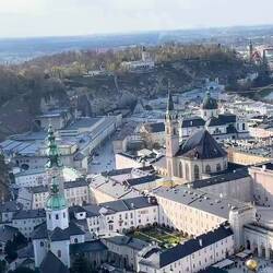 Blick über Salzburg