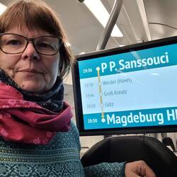 Letzter Zwischenstopp ( Potsdam Park Sanssouci, danke Deutsche Bahn!