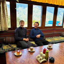 Anderthalbtes Frühstück nach Ankunft in Lukla
