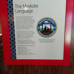 Die Sprache der Stämme.