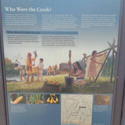 Wer waren die Creeks und Red Sticks.