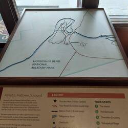 Das Areal und die einzelnen Positionen.