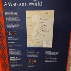 Zwei Jahre Kampfhandlungen.