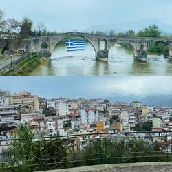 ..die Stadt Arta grenzt unmittelbar an das Amvrakikos Naturschutzgebiet.Es sind noch ca.10km..