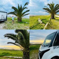 ..1km weiter ist noch genug Platz,ohne Kuschel-Camping zu betreiben 👍🏻😆