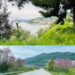 ..einige große Süßwasser Seen liegen auf der Strecke 👍🏻