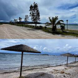 ..an diesem Strand liegen mehr Muscheln als Steine☺️🐚