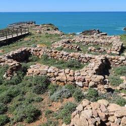 Überreste eines islamischen Fischerdorfs