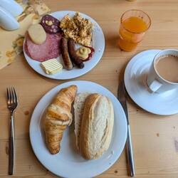 Ein letztes Frühstück....