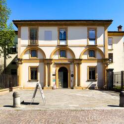 Casa Carducci ... Giosuè and Elvira lived in the apartment on the first floor — Bologna, Italy.