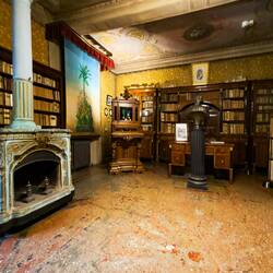 Carducci's study ... where he spent most of his days ... Casa Carducci — Bologna, Italy.
