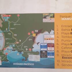 Übersichtskarte vom Nationalpark