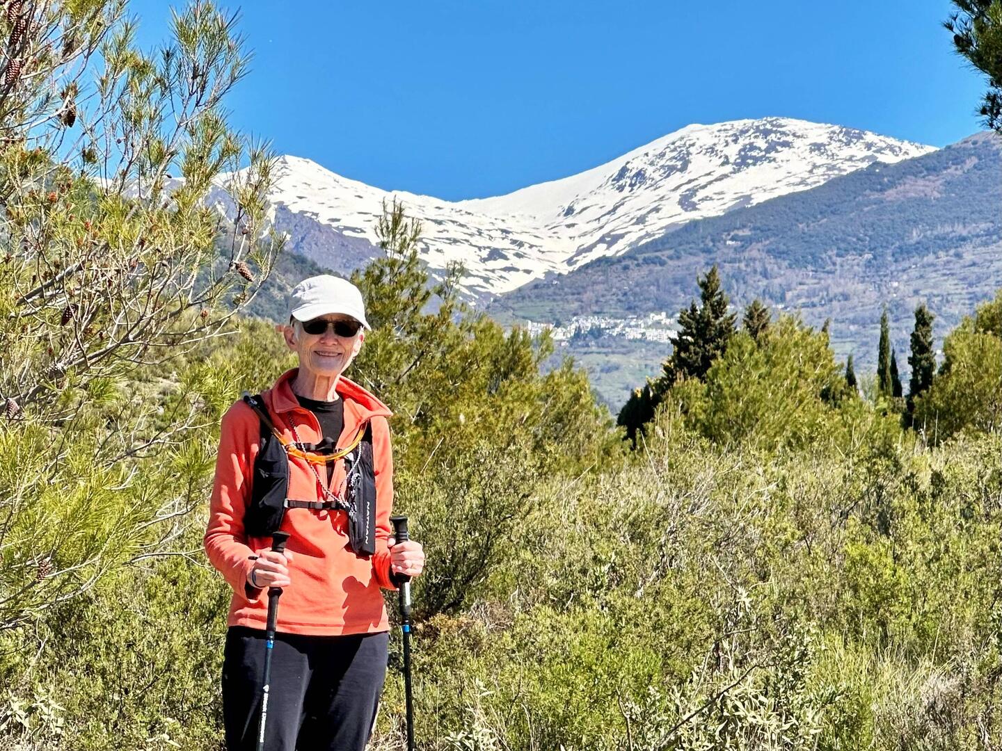 Pico Mulhacén, the highest peak in mainland Spain, 11,414 ft, 3479 m