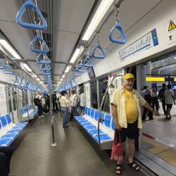 3-month-old subway.
