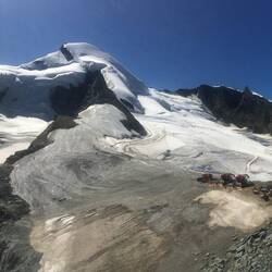 Unser heutiges Ziel, der Allalin mit 4.027 m
