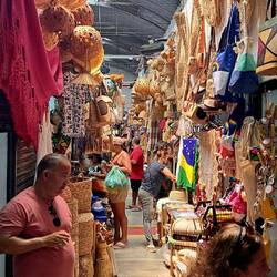 Local market.