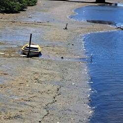 Low tide. :)