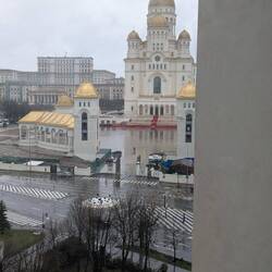 View from our room across the street