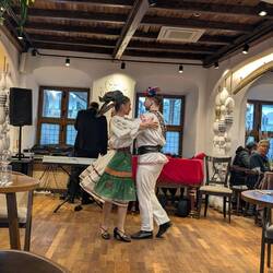 Fun cultural dancing.