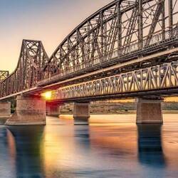 Couldn't get my one good pic of this beautiful 1895 bridge over the Danube.