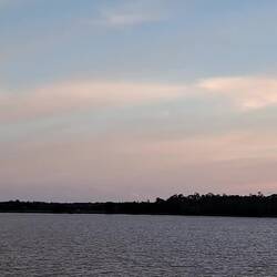 Incredible post-sunset sky.