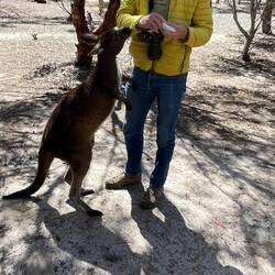 Gerhard mit Fan