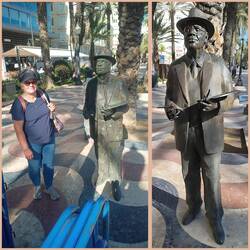 Emilio Varela – Statue zu Ehren des Malers