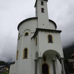Rundkirche Maria-Himmelfahrt in Saas-Grund aus dem Jahre 1812