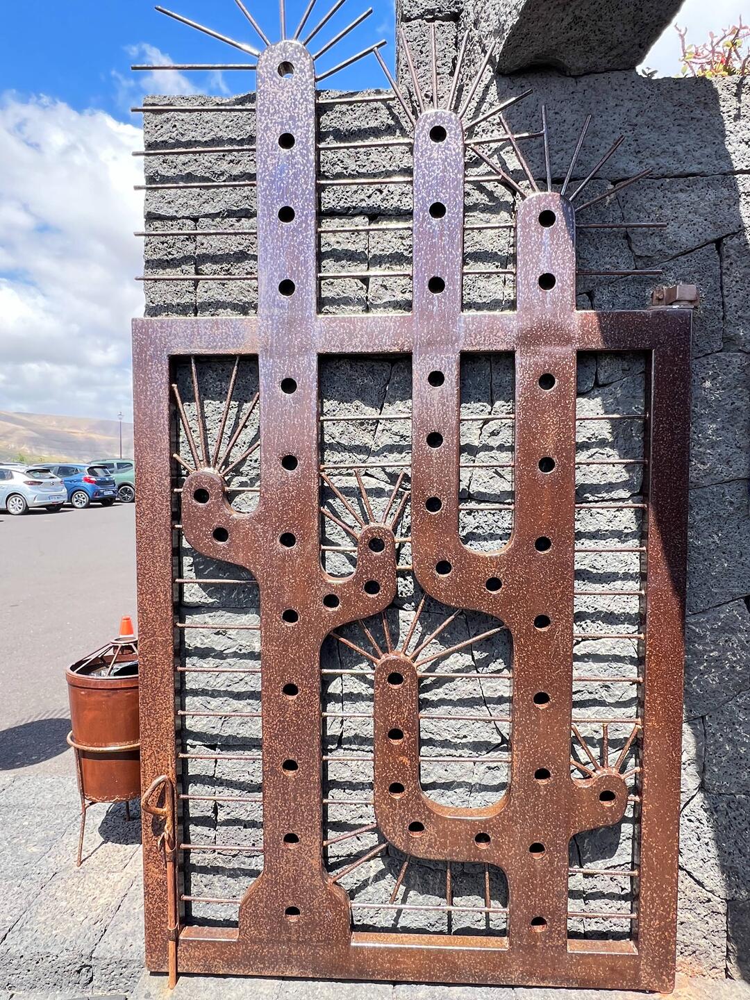 Eingang zum Jardin de Cactus