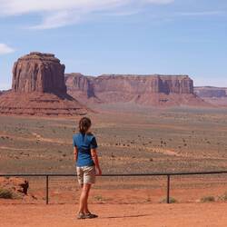 Blick vom Navajo Code Talker Outpost