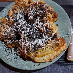 Frittierte Bananen mit Schokolade 😋