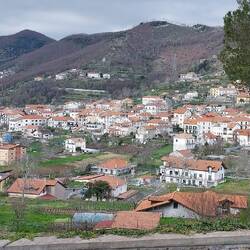 View towards San Lazzaro from Colonia Montana