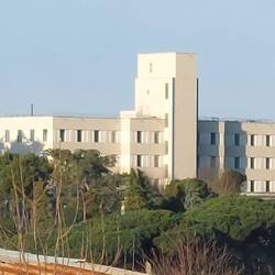 View of Colonia Montana from the Agriturismo dining area