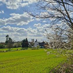 Blick auf Bödingen.