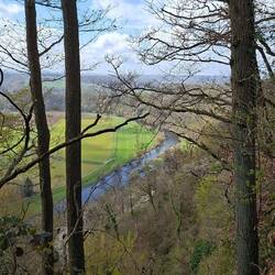 ....hinunter ins Siegtal.....