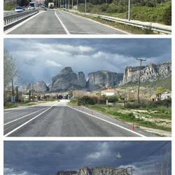 Danach ging die Fahrt 🚐 weiter nach Kalampaka, wo die Meteora-Klöster "zu Hause" sind 🤗