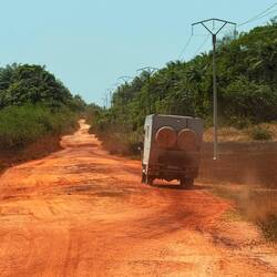 Straßen in Guinea-Bissau
