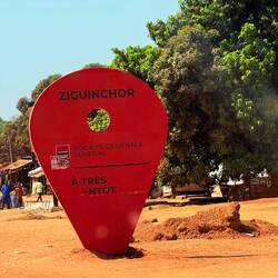 Abfahrt aus Ziguinchor