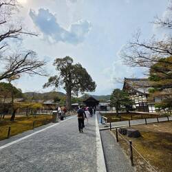 Eingang vom Kankaku-ji Tempel