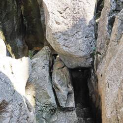 Treppenabstieg / Down stairs