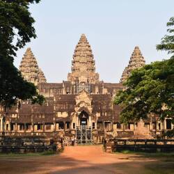 A view from the east entrance